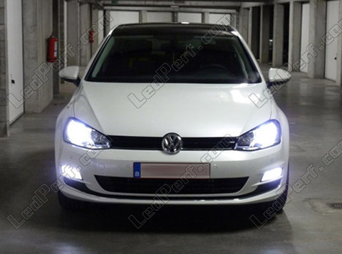 Low-beam headlights and Fog lights LED for Volkswagen Golf 7