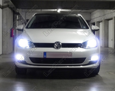 Low-beam headlights and Fog lights LED for Volkswagen Golf 7