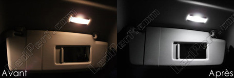 LED Sunvisor Vanity Mirrors Volkswagen Passat B5
