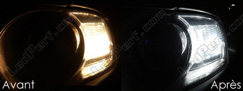 xenon white sidelight bulbs LED for Volkswagen Passat B6