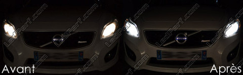 Volvo C30 Main-beam headlights Xenon effect LED bulb