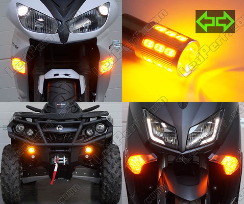 Front indicators LED for Harley-Davidson Hugger 883 Tuning