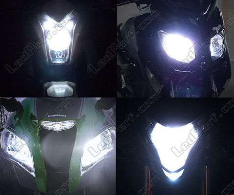 headlights LED for Kawasaki KVF 360 Tuning