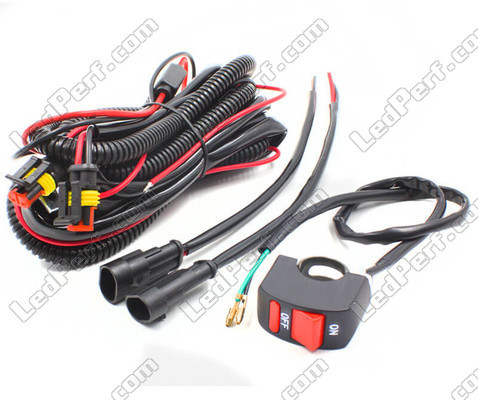 Power cable for LED additional lights Kawasaki ZRX 1200