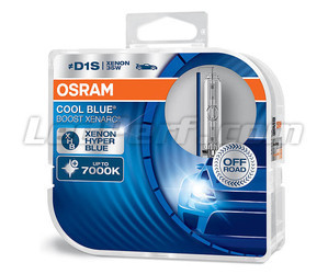 Bulbs Xenon D1S Osram Xenarc Blue Cool Boost 7000K ref: 66140CBB-HCB in packaging of 2 bulbs