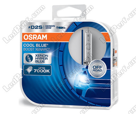 Bulbs Xenon D2S Osram Xenarc Blue Cool Boost 7000K ref: 66240CBB-HCB in packaging of 2 bulbs