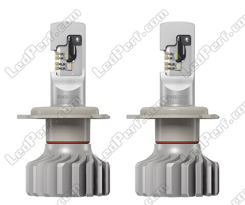 Pair of Philips ULTINON Pro6000 H4 LED Bulbs Approved - 11342U6000X2