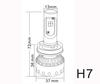 Mini H7 LED Bulbs Tuning