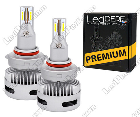 HIR2 LED bulbs for cars with lenticular headlights.