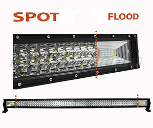 Curved LED Light Bar Combo 300W 24000 Lumens 1277 mm Spotlight VS Floodlight