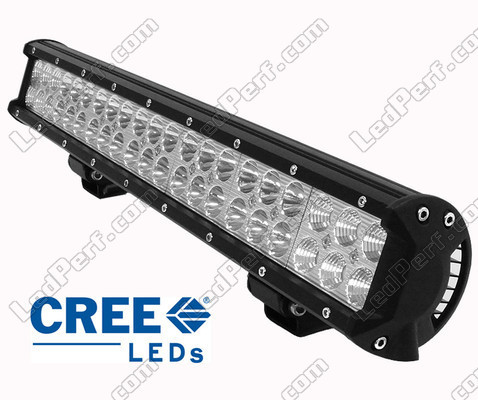 LED Light Bar CREE Double Row 126W 8900 Lumens for 4WD - Truck - Tractor