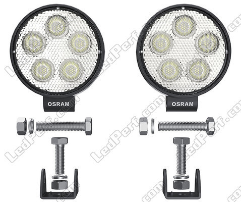 Set of Attachment for the Osram LEDriving® ROUND VX70-SP LED working light headlights