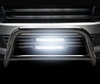 Close-up of the Osram LEDriving® LIGHTBAR FX250-CB LED bar when illuminated