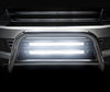 Close-up of the Osram LEDriving® LIGHTBAR FX500-CB LED bar when illuminated