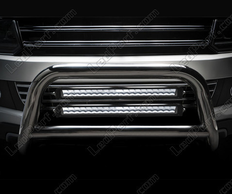 Close-up of the Osram LEDriving® LIGHTBAR FX500-CB LED bar when switched off
