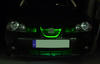 Radiator grille - green LED strip - waterproof 60cm