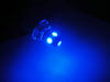 BA9S LED bulb T4W Xtrem blue
