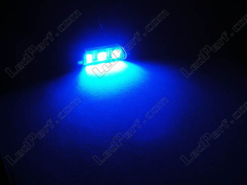 37mm LED bulb C5W with no OBC error - Anti-OBC error Blue