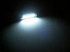 white 42 mm Ceiling Light festoon LED, Trunk, glovebox, licence plate - C10W
