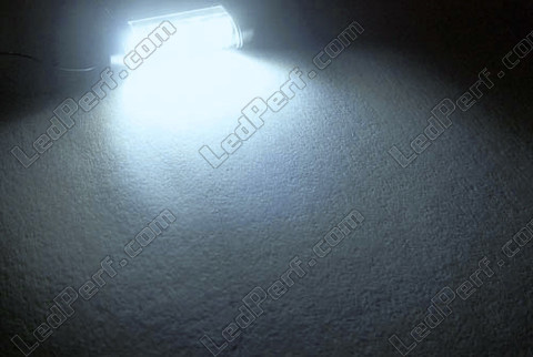 white 39mmCeiling Light festoon LED, Trunk, glove box, licence plate - C7W