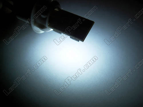 BAX9S H6W LED bulb Rotation xenon effect white