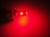 T10 W5W Xtrem Red xenon effect LED bulb