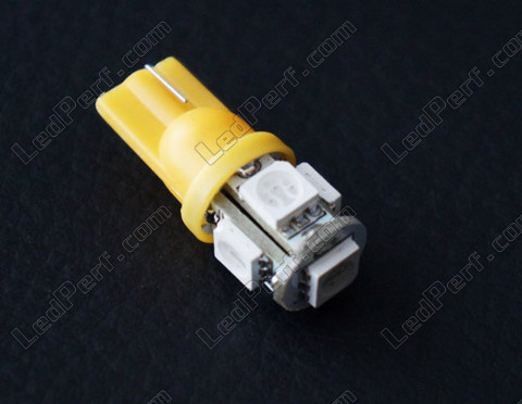 T10 W5W Xtrem Orange/Yellow LED bulb