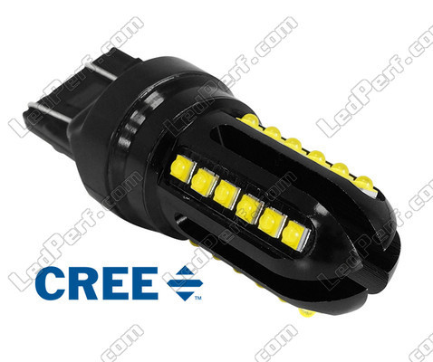 Ultimate Ultra Powerful W21/5W LED bulb (T20) - CREE 24 LEDs - Anti-OBC error