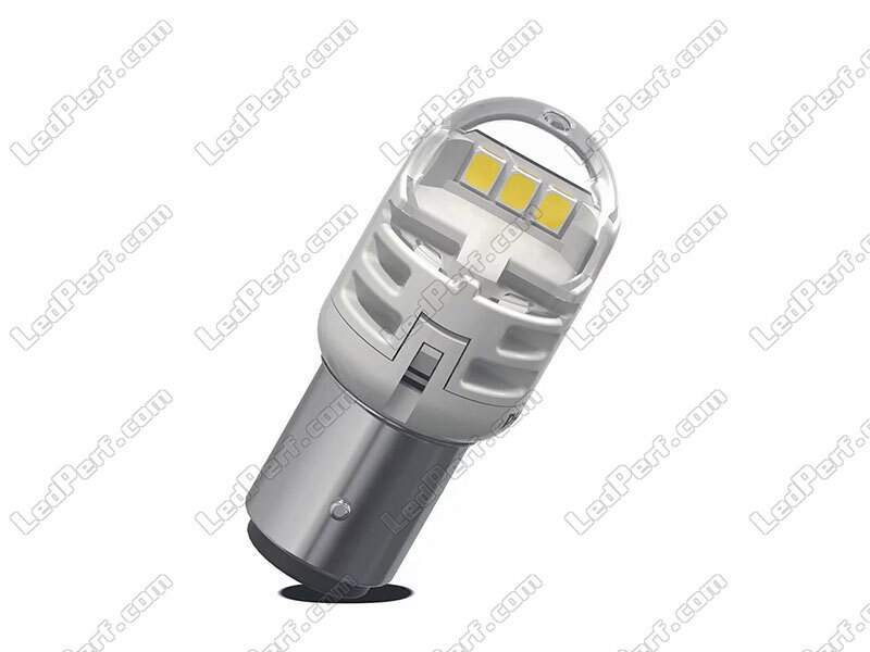 2x LED bulbs Philips P21/5W Ultinon PRO6000 - White 6000K - BAY15D