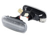 Side view of the sequential LED turn signals for Audi A4 B7 - Transparent Version