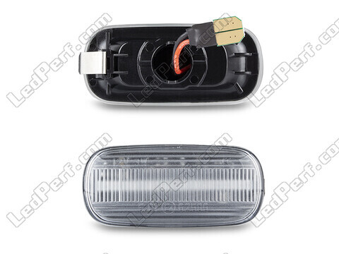 Connectors of the sequential LED turn signals for Audi A8 D3 - transparent version