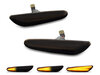 Dynamic LED Side Indicators for BMW Serie 3 (E46) 2002 - 2005 - Smoked Black Version