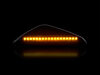 Maximum lighting of the dynamic LED side indicators for BMW X3 (F25)