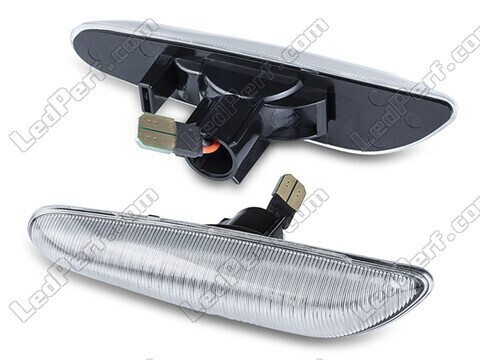 Side view of the sequential LED turn signals for BMW X5 (E53) - Transparent Version