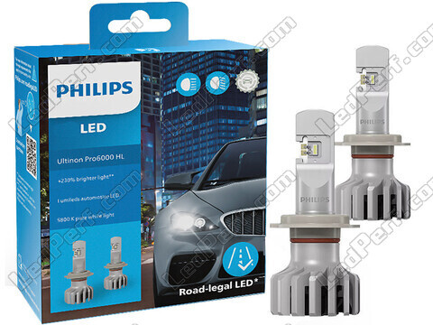 Philips LED bulbs packaging for Citroen C-Elysée II - Ultinon PRO6000 approved