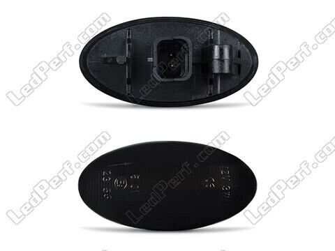 Connector of the smoked black dynamic LED side indicators for Citroen C1