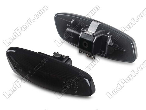 Side view of the dynamic LED side indicators for Citroen C5 II - Smoked Black Version