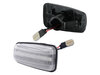 Side view of the sequential LED turn signals for Citroen Xsara - Transparent Version