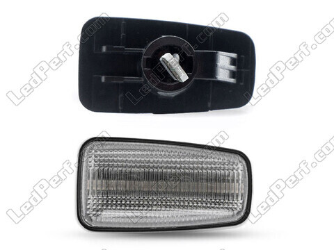 Connectors of the sequential LED turn signals for Citroen Xsara - transparent version