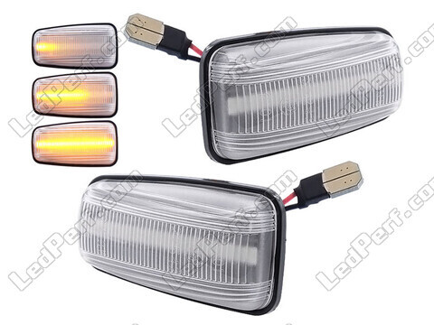 Sequential LED Turn Signals for Citroen Xsara - Clear Version