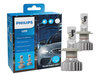 Philips LED bulbs packaging for Dacia Lodgy - Ultinon PRO6000 approved