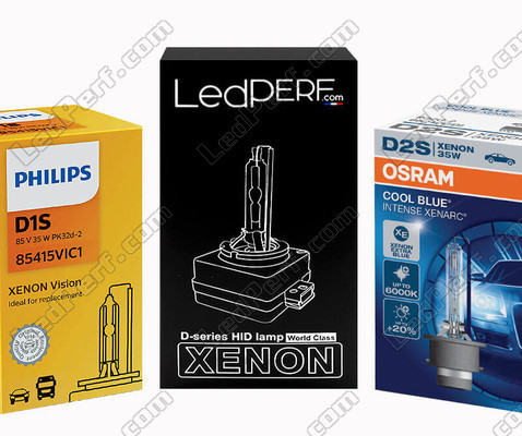 Original Xenon bulb for Dodge Challenger, Osram, Philips and LedPerf brands available in: 4300K, 5000K, 6000K and 7000K