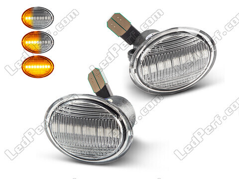 Sequential LED Turn Signals for Fiat 500 L - Clear Version
