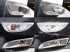 Side-mounted indicators LED for Fiat City Cross before and after