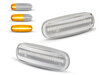 Sequential LED Turn Signals for Fiat Doblo II - Clear Version