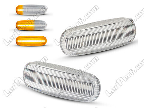 Sequential LED Turn Signals for Fiat Doblo II - Clear Version