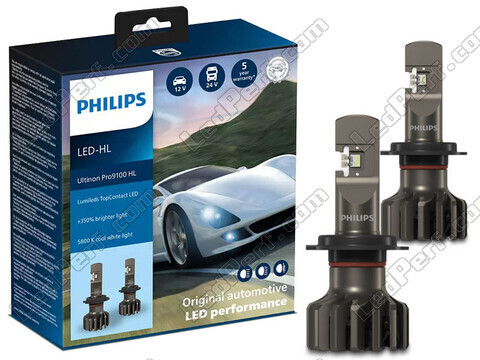 Philips LED Bulb Kit for Fiat Doblo - Ultinon Pro9100 +350%