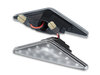 Side view of the sequential LED turn signals for Ford Mondeo MK3 - Transparent Version