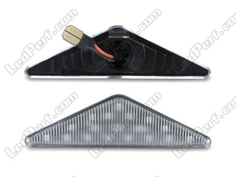 Connectors of the sequential LED turn signals for Ford Mondeo MK3 - transparent version