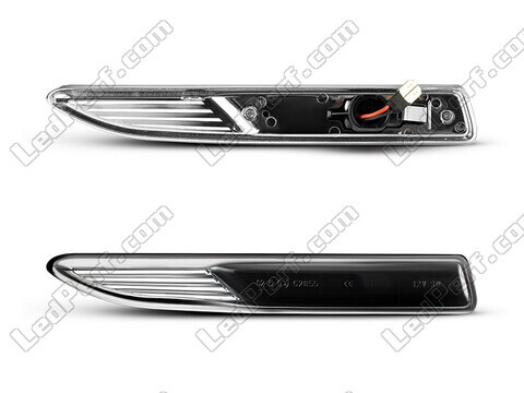 Connector of the smoked black dynamic LED side indicators for Ford Mondeo MK4